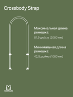 Crossbody Strap (Ремешок через плечо) MosSeller для Apple iPhone, Зеленый мох