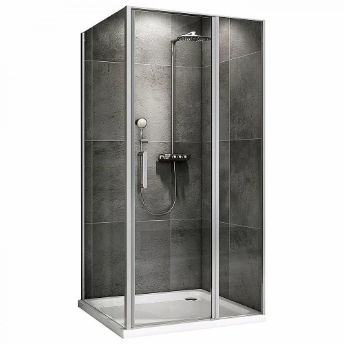 Душевой уголок ABBER Sonnenstrand AG04140S-S100 140x100 стекло прозрачное/профиль хром