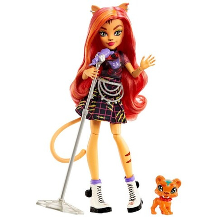 Monster High - базовая кукла Торалей Страйпс + питомец HHK57 / артикул   HPD53 HHK57  / GTIN 194735069927