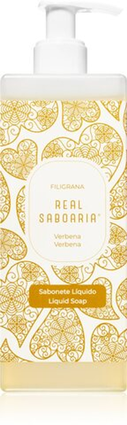 Real Saboaria Filigrana Verbena - жидкое мыло /   500  ml  / GTIN 5600396237612