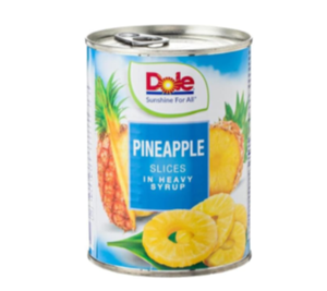 Ананасы Dole кольца в сиропе 567 г