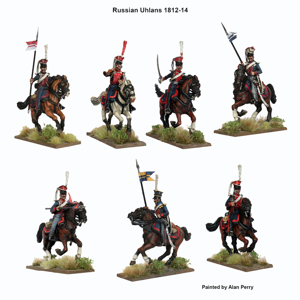 RN105 Russian Napoleonic Uhlans 1812-1814