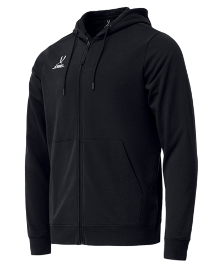 Худи на молнии ESSENTIAL Cotton Zip Hoodie, черный