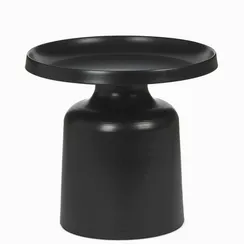 Кофейный стол Tuba Ø50х46 см, черный