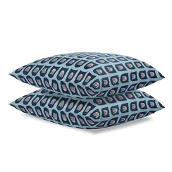 Набор из двух наволочек из сатина с принтом "Blossom Time", Cuts & Pieces, 70х70 см