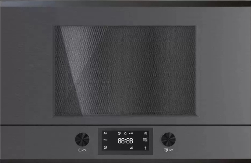 Встраиваемая микроволновая печь Kuppersbusch MR 6330.0 GPH 2 Black Chrome
