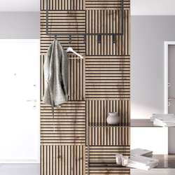 Панель Стеновая Акустическая Comfort (Комфорт), Стандарт, Дуб Сонома, 600х600х9 мм