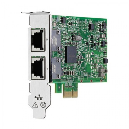 HP Ethernet Adapter, 332T, 2x1Gb, PCIe (2.0), for DL 165/ 580G7 & Gen8-servers (615732-B21, 616012-001, 615730-001)