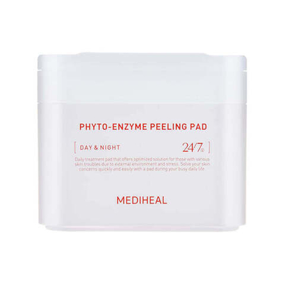 Mediheal Phyto-Enzyme Peeling Pad очищающие пилинг-пэды с энзимами и LHA-кислотой