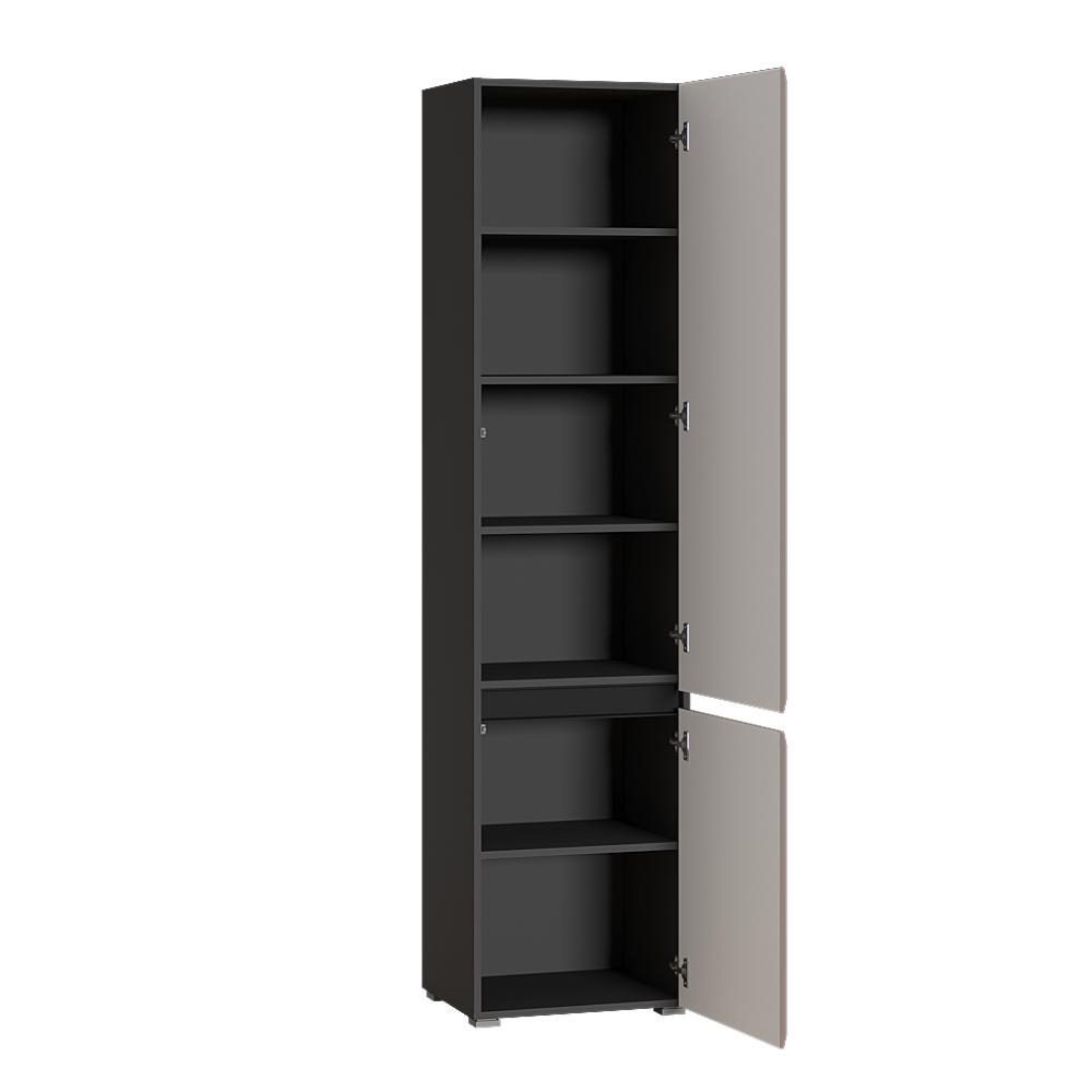 Сидней Шкаф 13.200 Антрацит 0164, Антрацит 0164, Веллюто Капучино