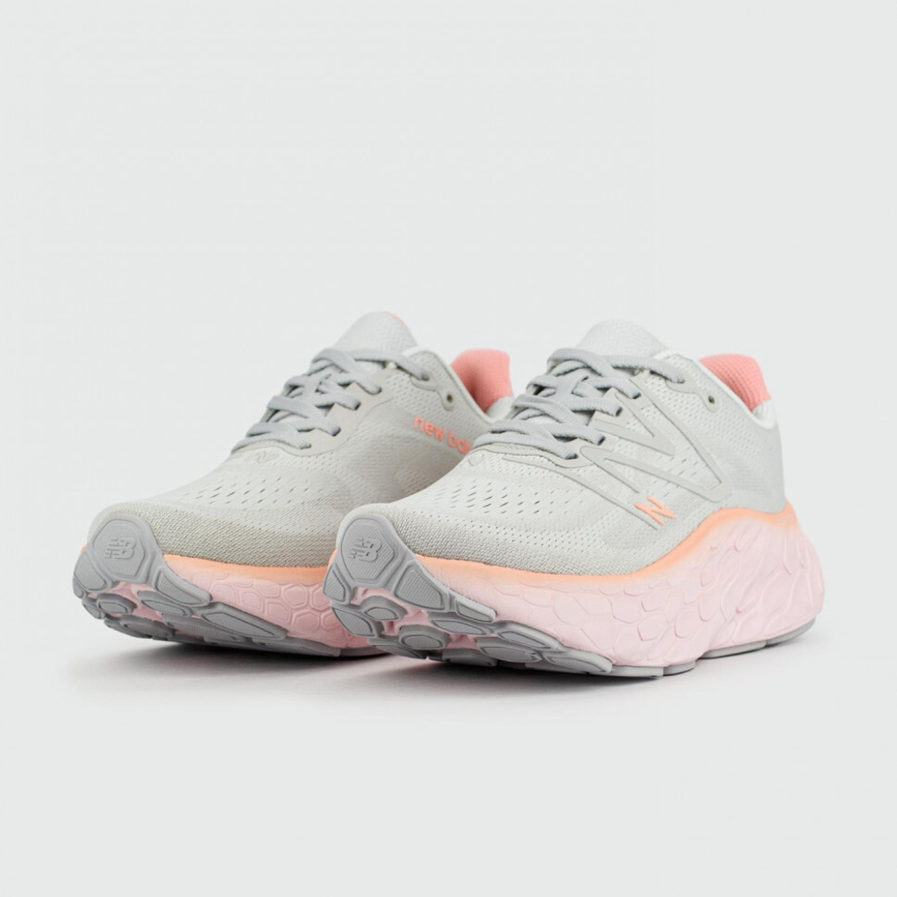 кроссовки New Balance Fresh Foam x More V4 Grey Orange Wmns