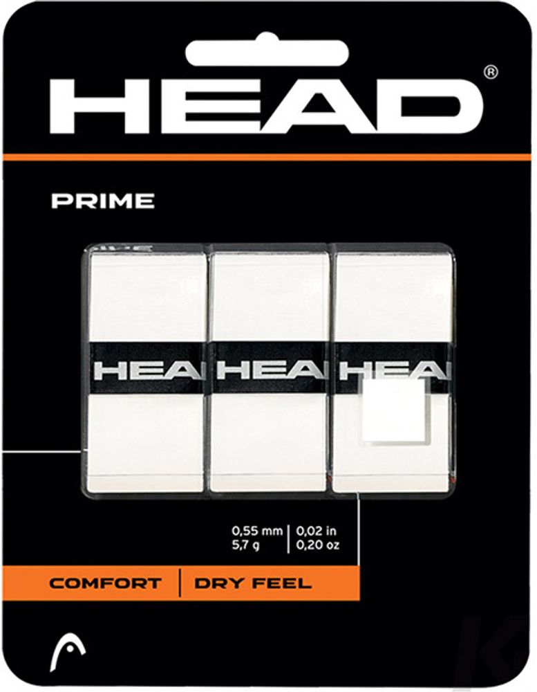 Теннисные намотки Head Prime 3P - белый