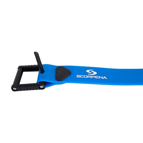 Ремень Scorpena F с пластиковой марсельской пряжкой синий