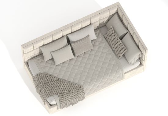 Кровать угловая Квадро kids