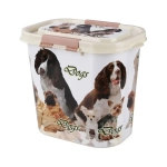 Контейнер Dogs для корма 10л (овальный) (комплект 8 шт)