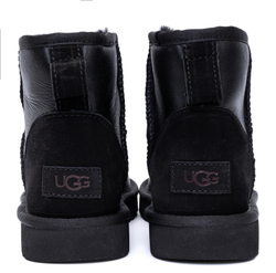 UGG Mens Classic Mini II Metallic Black