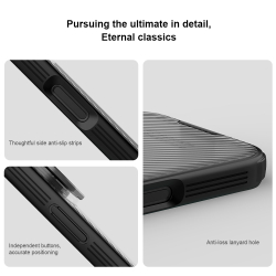 Чехол прозрачный тонированный на iPhone 17 Pro Max, серия CamShield Prop Case (версия с прозрачной крышкой объектива) от Nillkin