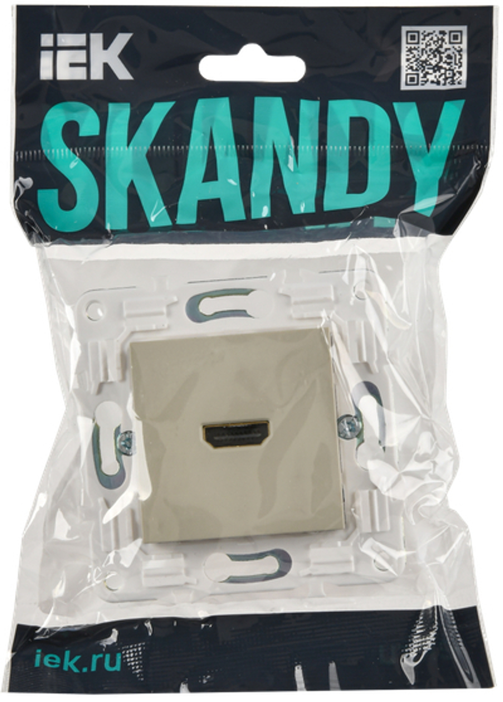 SKANDY Розетка HDMI SK-H01B бежевый IEK