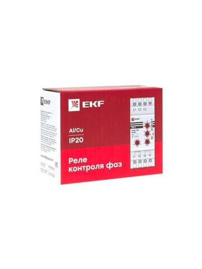 Реле контроля фаз РКФ-8 многофукц. EKF rkf-8