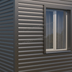 Сайдинг металлический Корабельная доска VIKING MP E-20 0,5мм RALL RR32-Темно-коричневый