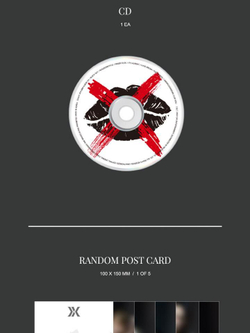 Альбом CRAXY - XX 4th Mini Album RANDOM Version