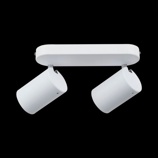 SL597.501.02 Спот ST-Luce Белый, Хром/Белый GU10 LED 2*7W Потолочные светильники