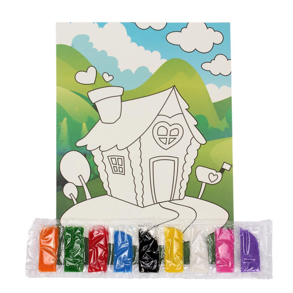 Набор для творчества "Картина из песка" (Genio Kids-art)