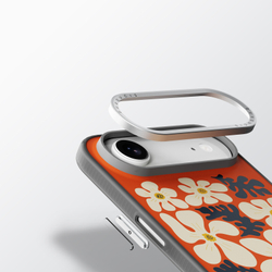 Чехол с MagSafe оранжевого цвета для iPhone Air, Dux Ducis, серия Moro Series Magnetic Case