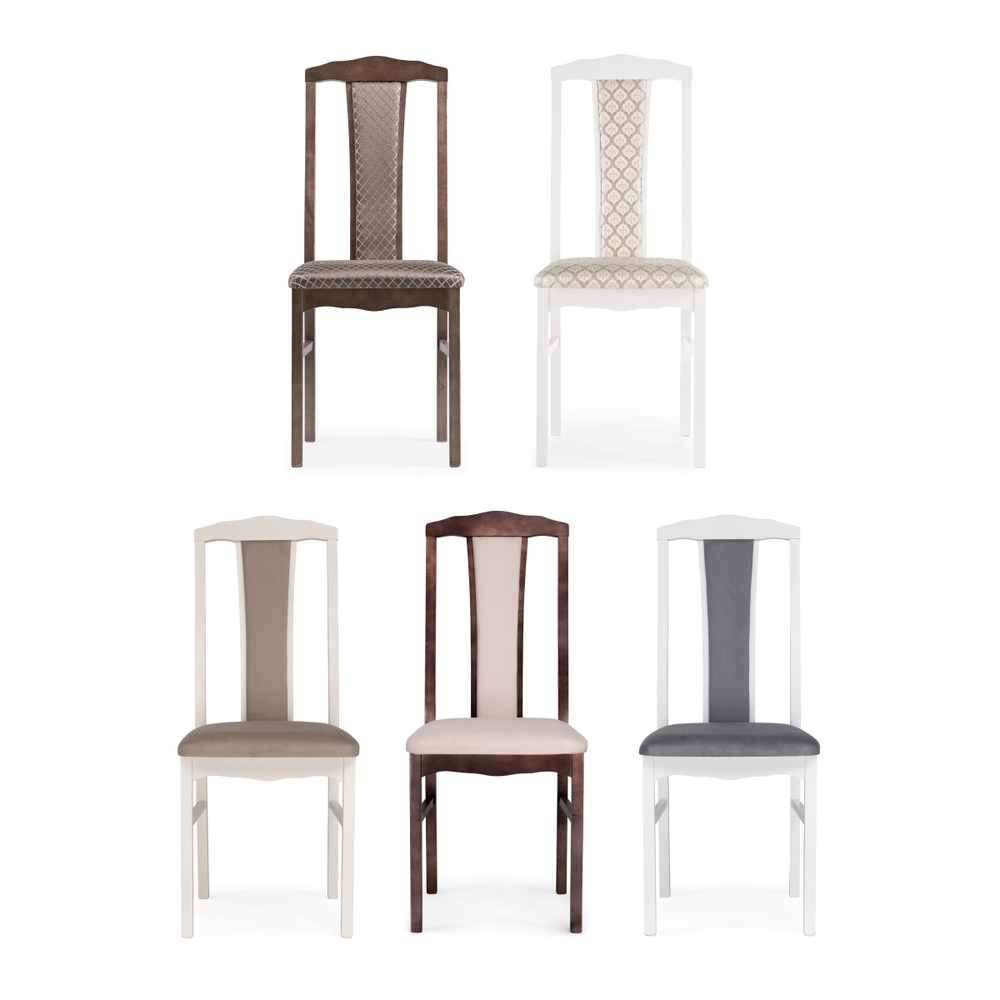 Стул деревянный Woodville Гроджин орех, коричневый, ножки орех