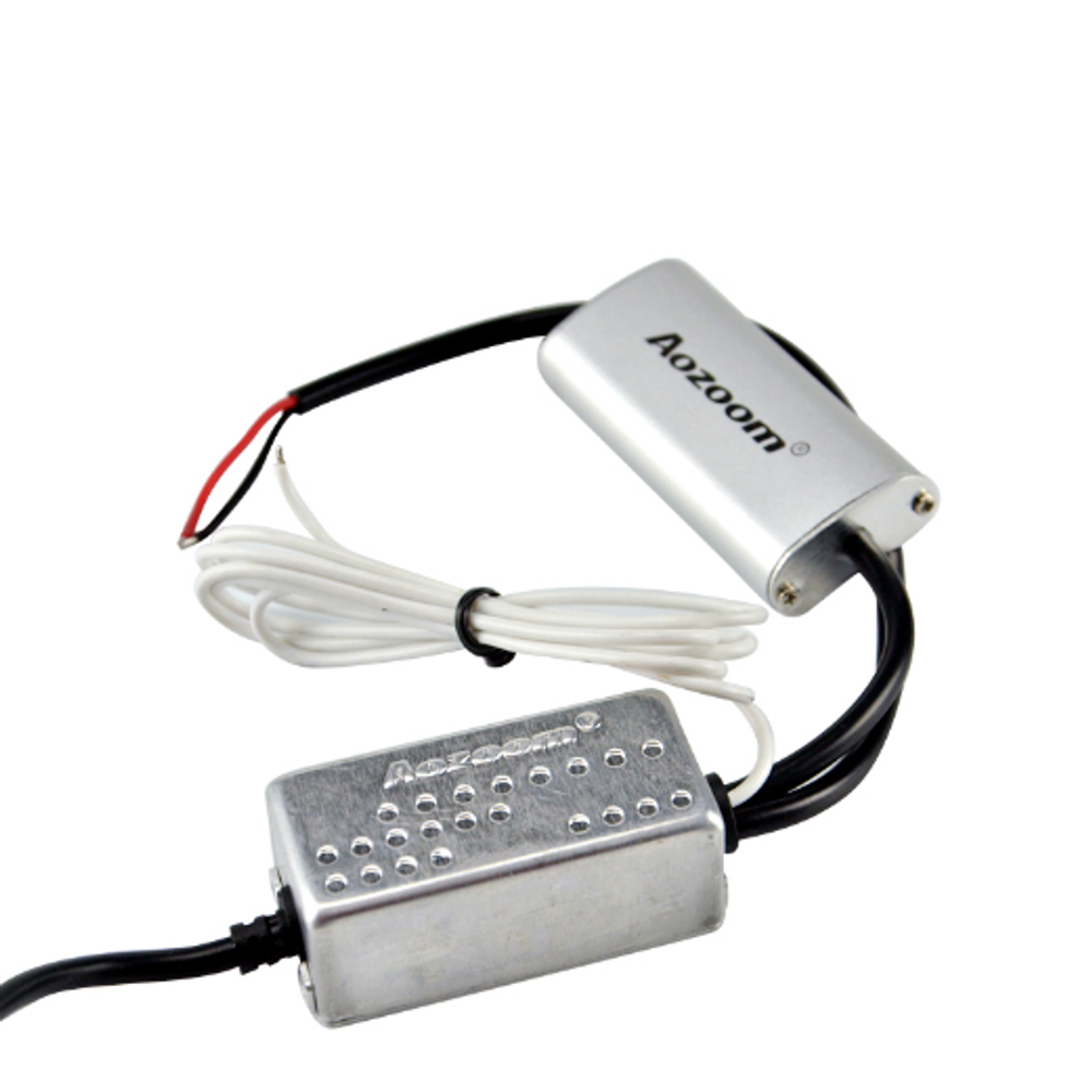 ДХО в поворотники Aozoom 1156 S25 (BAU15S) белый+оранжевый (комплект, 2шт)