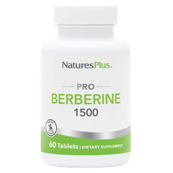Natures Plus pro Berberine 1500 mg 60 tab , Берберин