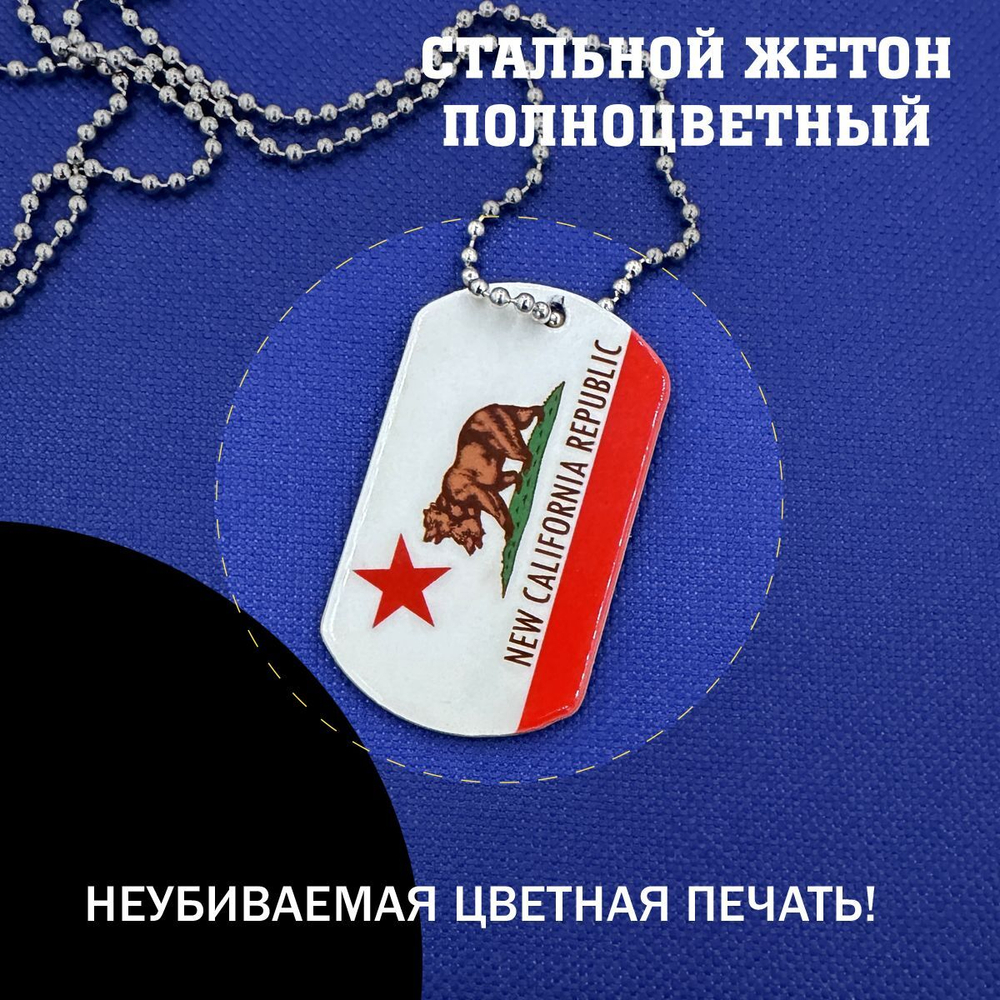 Цветной жетон НКР Фоллаут подарочный набор