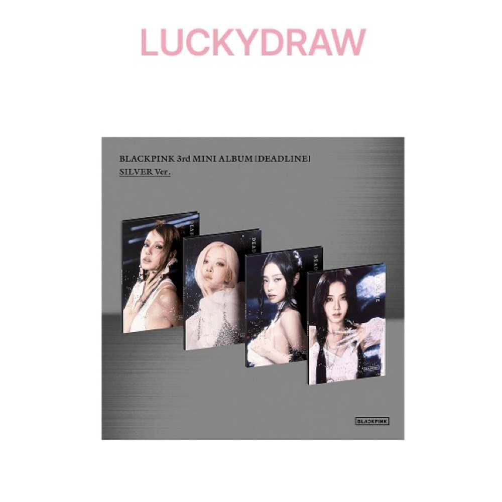 Альбом BLACKPINK - DEADLINE (SILVER Ver.) (LUCKY DRAW)
