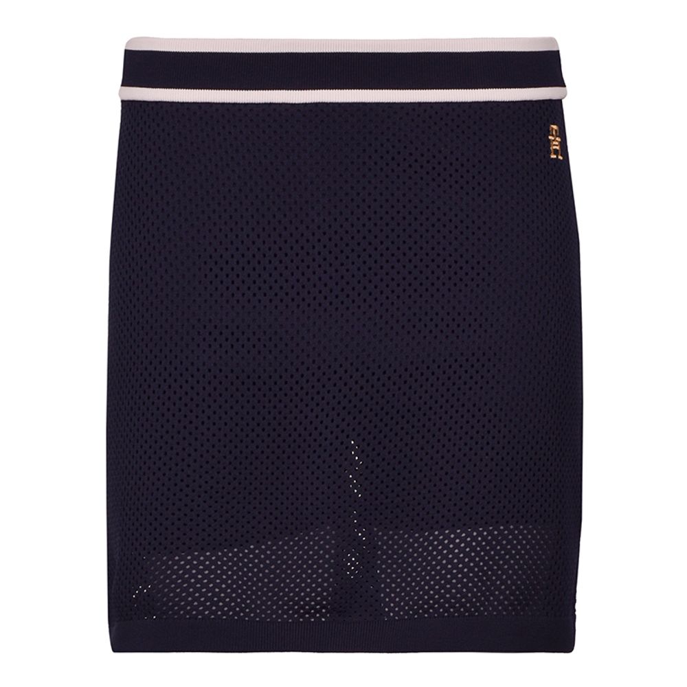 Теннисная юбка Tommy Hilfiger Imd Slim Mesh Skirt - desert sky