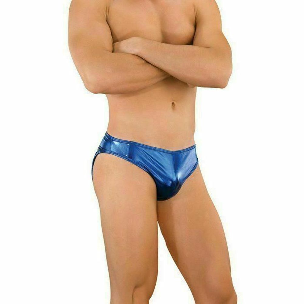 Мужские трусы джоки синие La Blinque LB15051