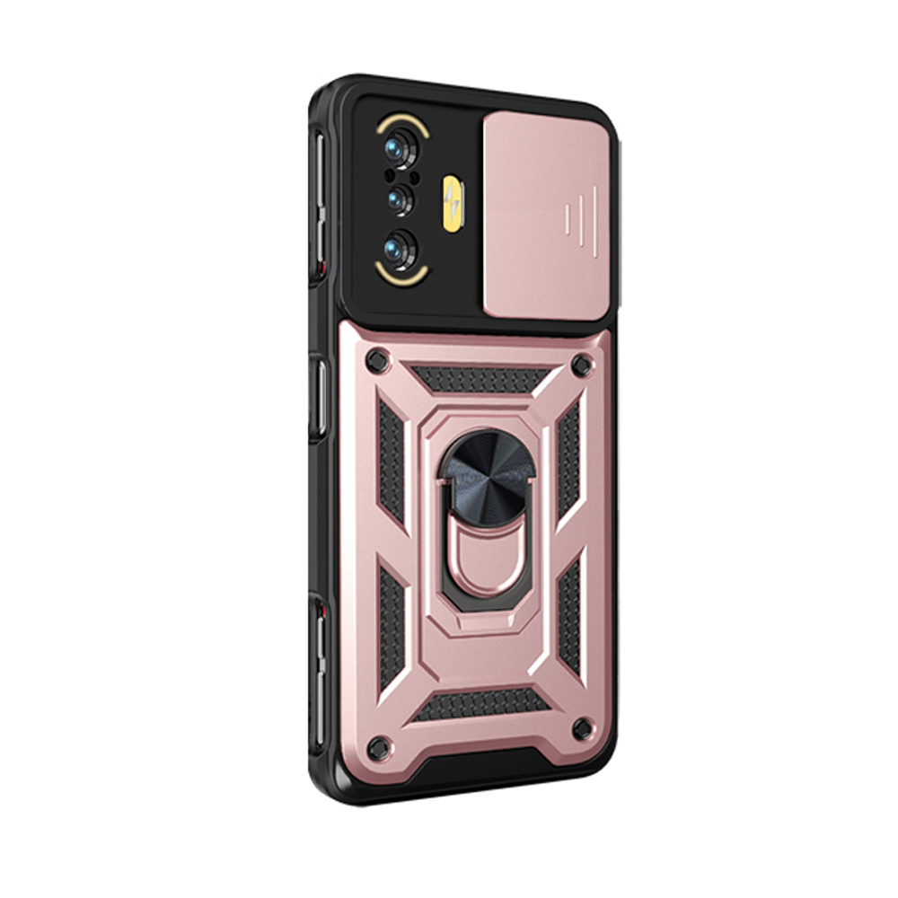 Чехол с кольцом Bumper Case для Xiaomi Poco F3 GT