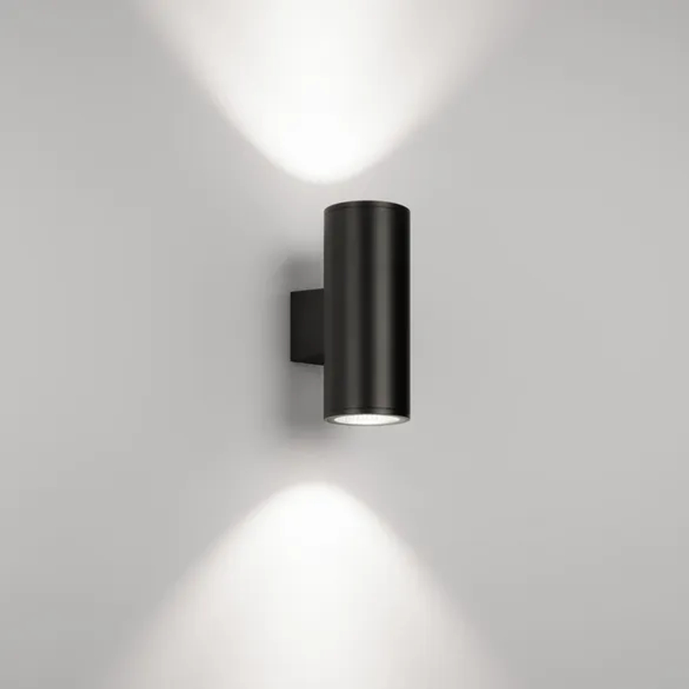 Светильник настенный LGD-WALDER-R106-2x18W Day4000-MIX (Черный, 40 deg, 230V) (Arlight, IP65 Металл, 5 лет) 060961