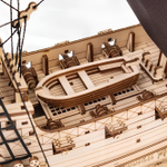 Деревянный конструктор Корабль Владыка Морей (EWA)