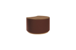 Столик Sun S, D 43 см высота 25 cм (орех, кирпичный)