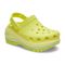 Crocs EVA Classic Light Wheel Thick Sole 'Acid Yellow'