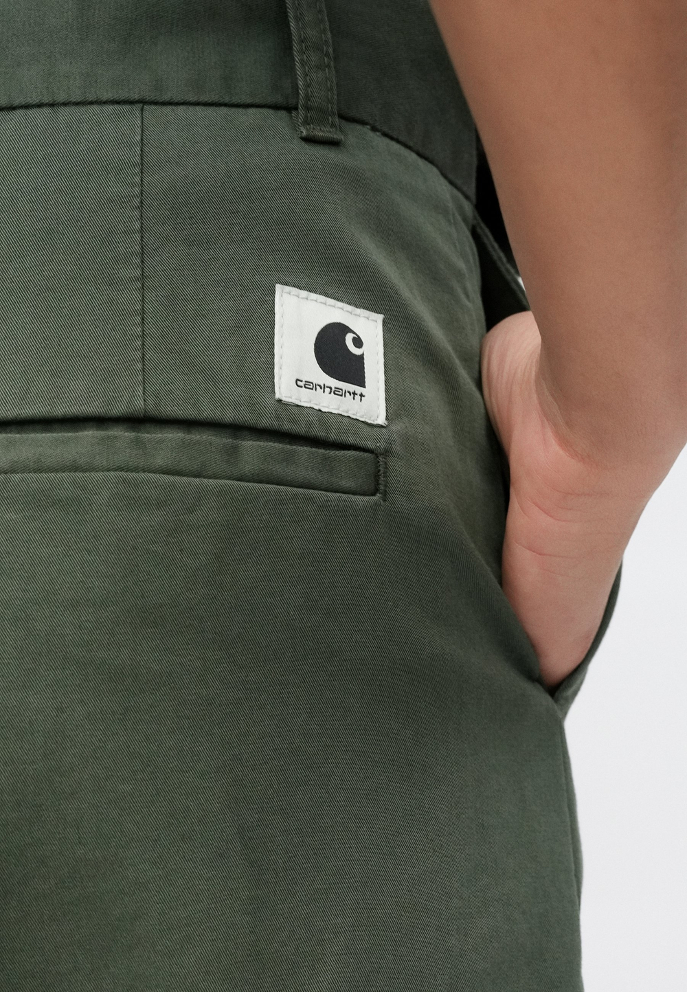 Carhartt WIP LEOLA - Тканевые брюки - Хаки