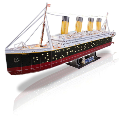 Revell - 3D пазл RMS Titanic LED Edition 266 элементов. 00154 / артикул   00154  / GTIN 4009803001548