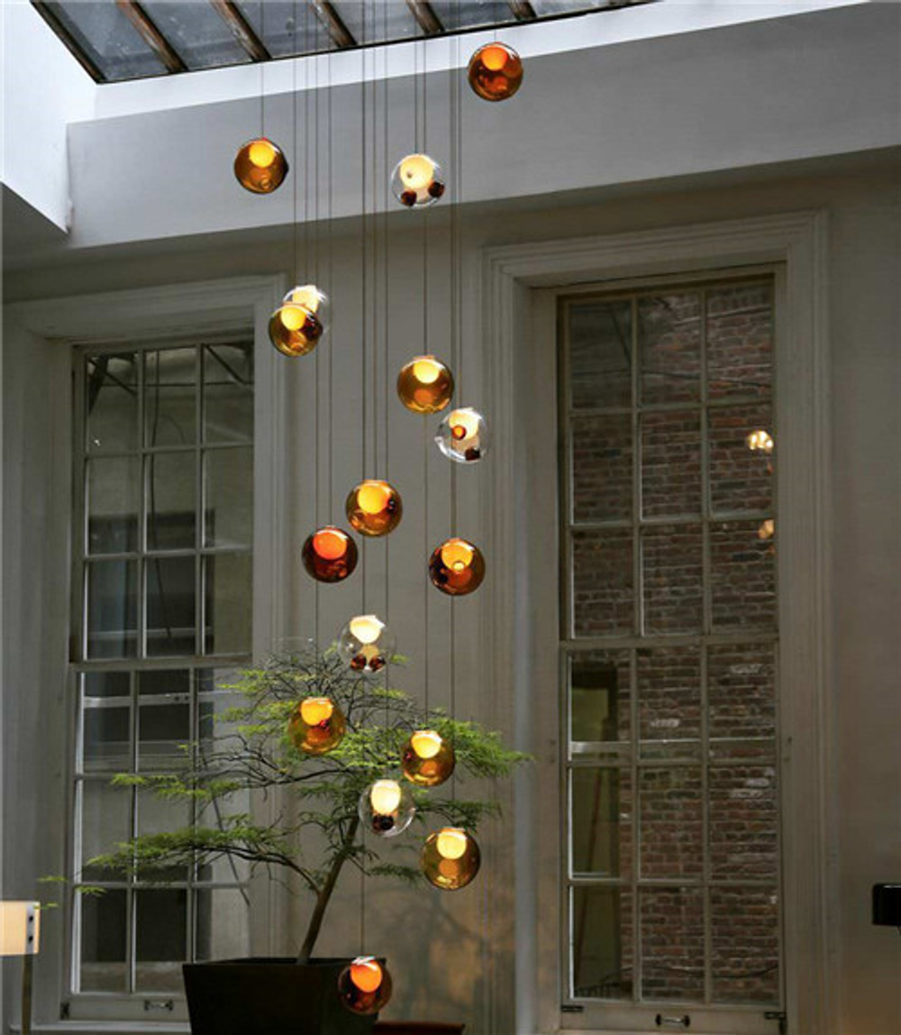 Pendant design lamp  28.16 by Bocci (Multicolored)