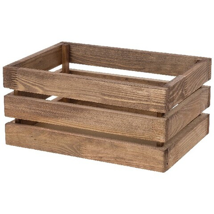 Ящик (дерево) 30х21хH14,5см (Коричневый)