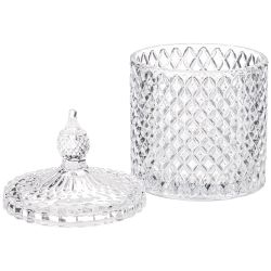 ЕМКОСТЬ ДЛЯ ХРАНЕНИЯ "DIAMANT" 10,5*10,5*17СМ