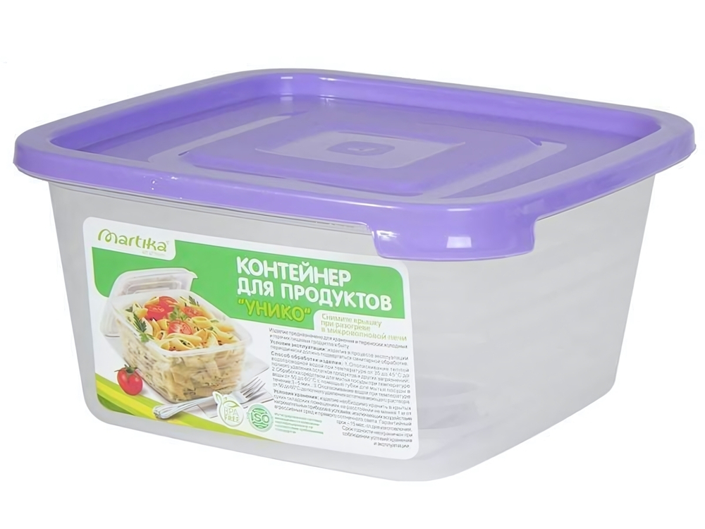 Контейнер 0,45л для СВЧ "Унико"