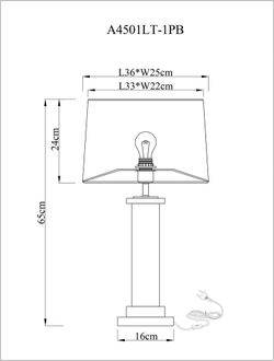 Декоративная настольная лампа Arte Lamp