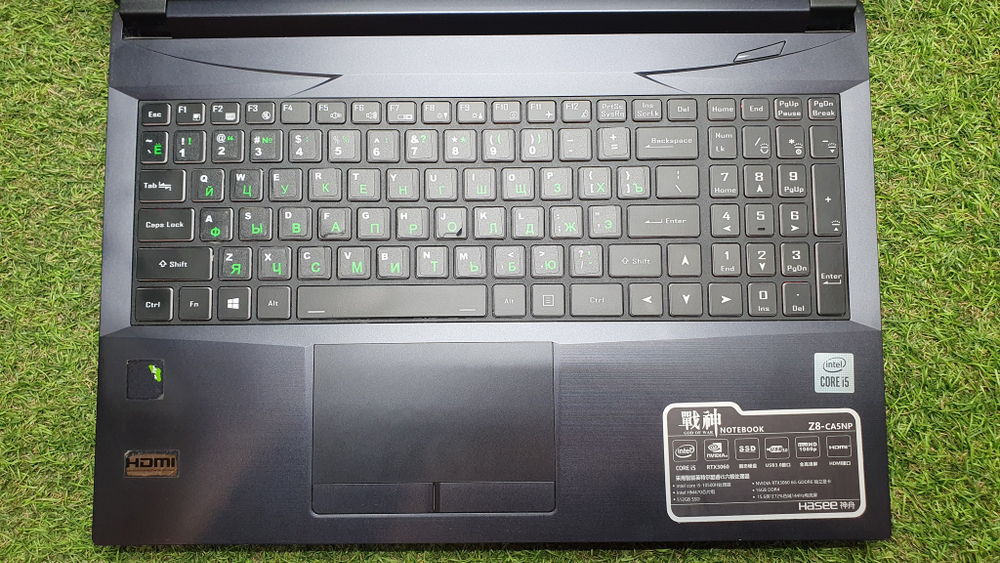 Игровой Hasee i5-10/16Gb/RTX 3060 6Gb/144Hz/Z8-CA5NP/Windows 10