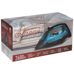 Утюг Energy EN-348 черно-бирюзовый (270083)
