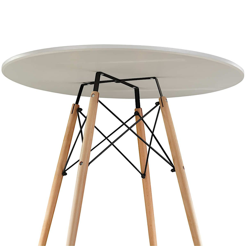 Стол LA ALTA EAMES DSW D100 белый